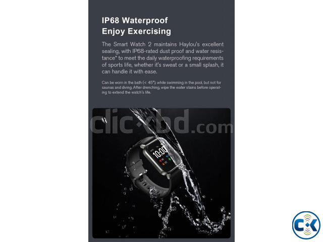 Haylou Solar LS02 Smart Watch Sport Metal Heart Rate Sleep M large image 2