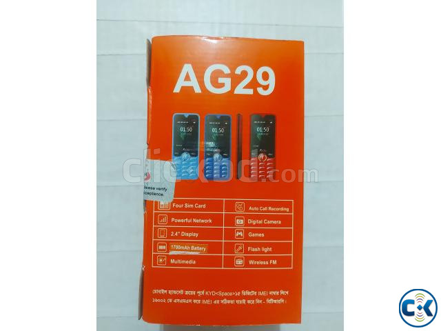 Agetel AG29 4 Sim Mobile Phone With Warranty large image 2