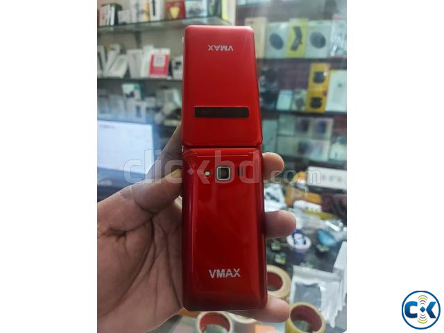 Vmax V15 Folding Phone Dual Sim With Warranty large image 3