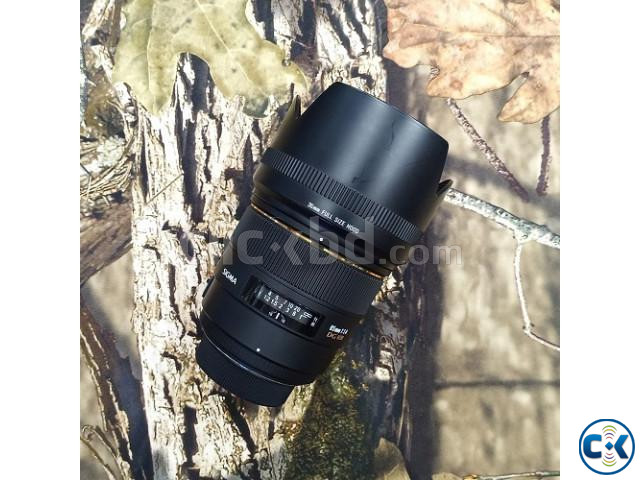 Sigma 85mm f 1.4 EX DG FX Format Prime Lens for Nikon large image 0