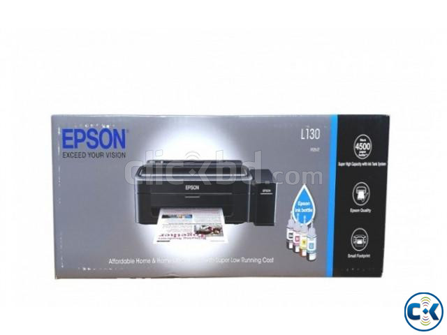 Epson L130 4Color Ink tank Ready Photo Printer large image 0