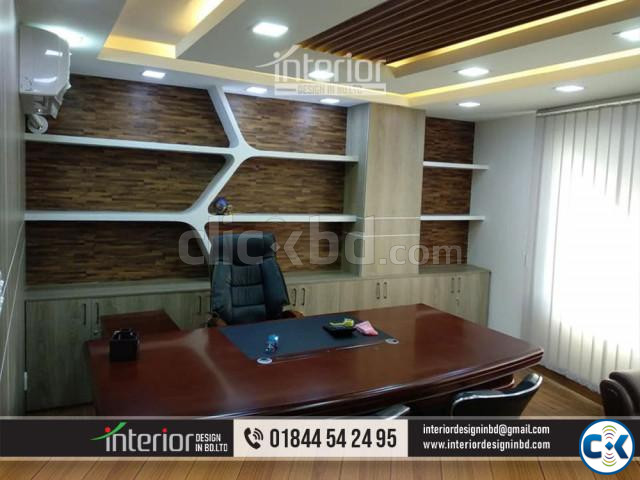 Office meeting room design a bland conference room  large image 0