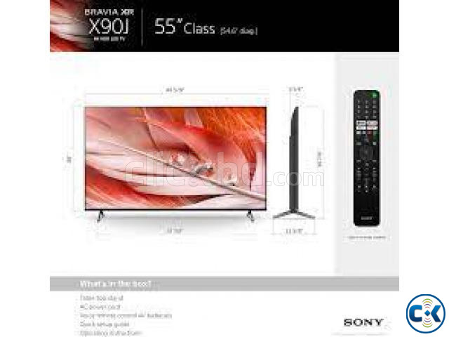 SONY BRAVIA 55 X90J 4K HDR Android FULL Arry LED TV 2021 large image 3