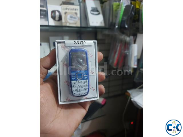 VMAX V14 Super Mini Dual Sim Phone 750mAh Battery With Warra large image 3