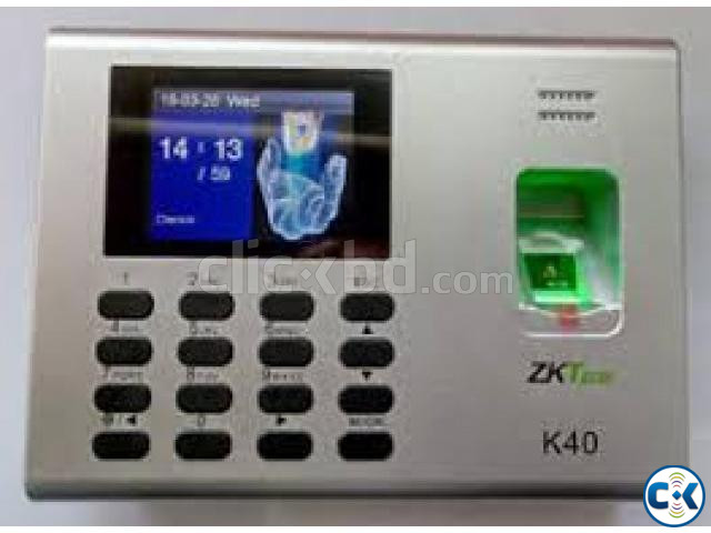 ZKTeco K40-Pro Time Attendance Terminal Machine large image 1