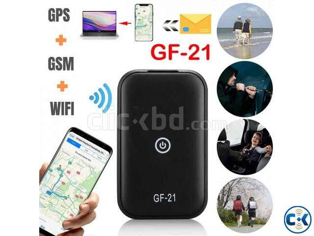 GF21 Mini GPS Tracker App Anti-Lost Device Voice Control Rec large image 1