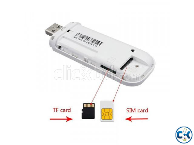 LTE 4G USB Modem With Wifi Hotspot Single Sim large image 4