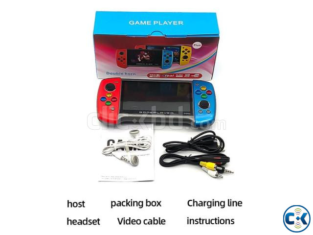 X19 Plus Game Player Handheld Game Console 5.1 Inch Large Sc large image 4