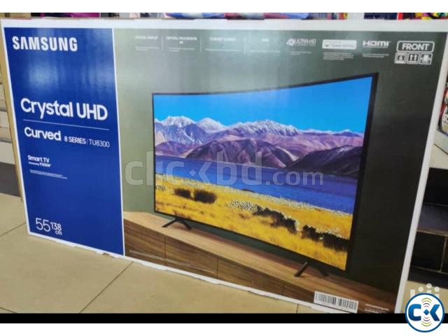 Samsung 55 Class TU8300 4K Crystal UHD Curved Smart TV large image 1