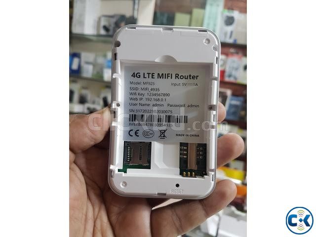MF925 4G LTE Wifi Pocket Router Mobile Hotspot large image 2