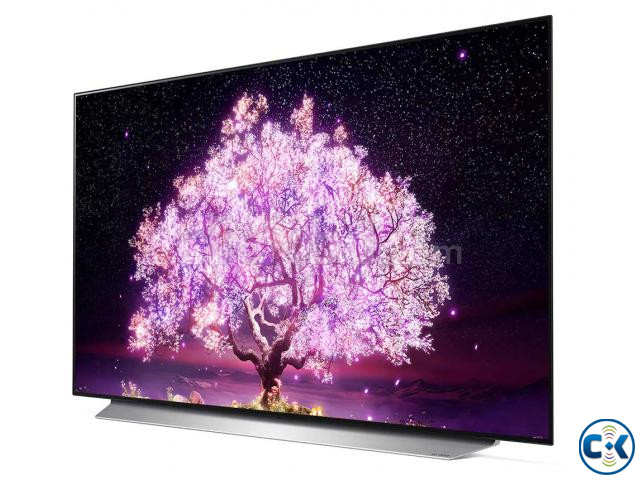 LG C1 55 inch Class 4K Smart OLED WebOS Voice Control TV large image 1