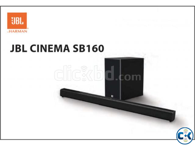 JBL Cinema SB160 2.1 Channel Soundbar with Wireless Subwoofe large image 0