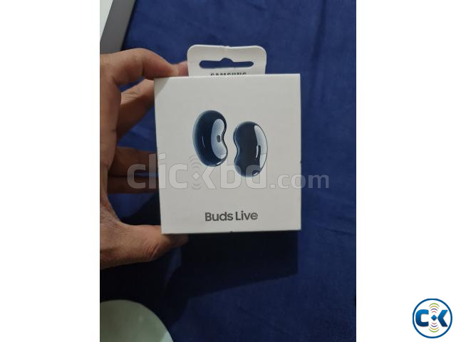 Samsung Galaxy Buds live earbuds Mystic Black New Sealed large image 0