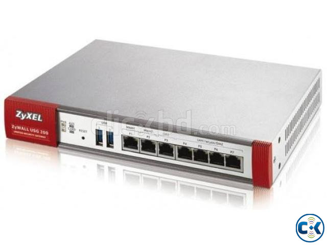 ZyXEL USG200 Unified Security Gateway Firewall with 7 Gigabi large image 0