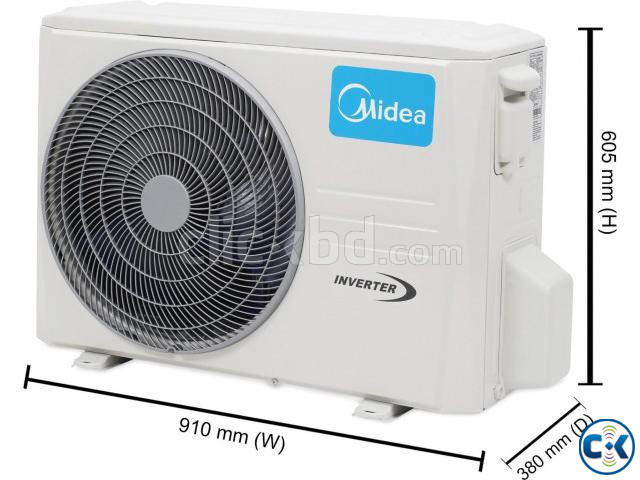 Midea 1.5 Ton High Speed Cooling Split Inverter AC 18000BTU large image 1