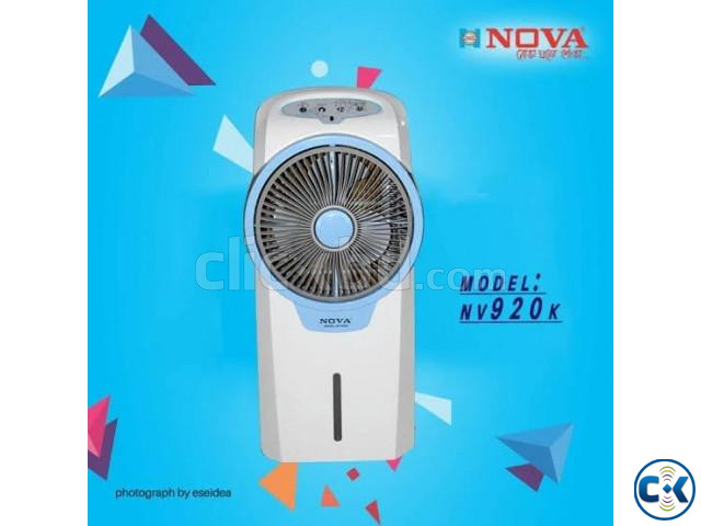 Nova Rechargeable Air Cooler With Remote Controller NV-920K large image 0