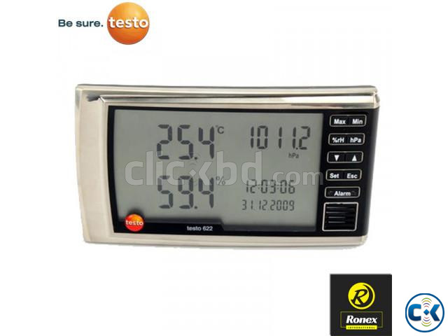 Testo 622 Thermo-Hygrometer and Barometer large image 0