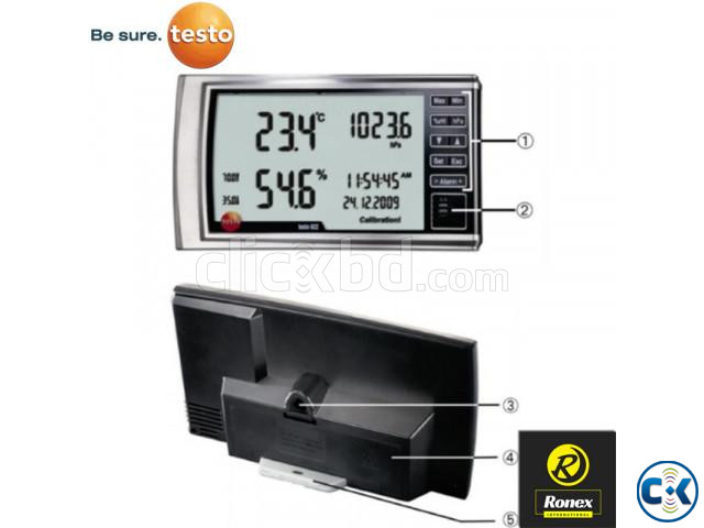 Testo 622 Thermo-Hygrometer and Barometer large image 1