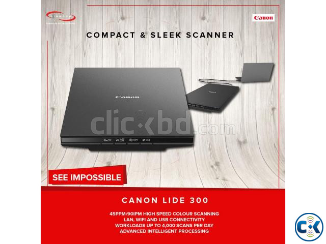 Canon Lide 300 Flatbed Scanner large image 1