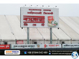 Bangladesh Double Side Outdoor Unipole Billboard Structure A