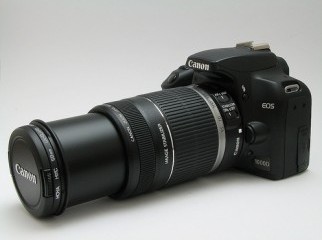Eos 1000D Canon 55-250 IS 8 GB SD only 30000