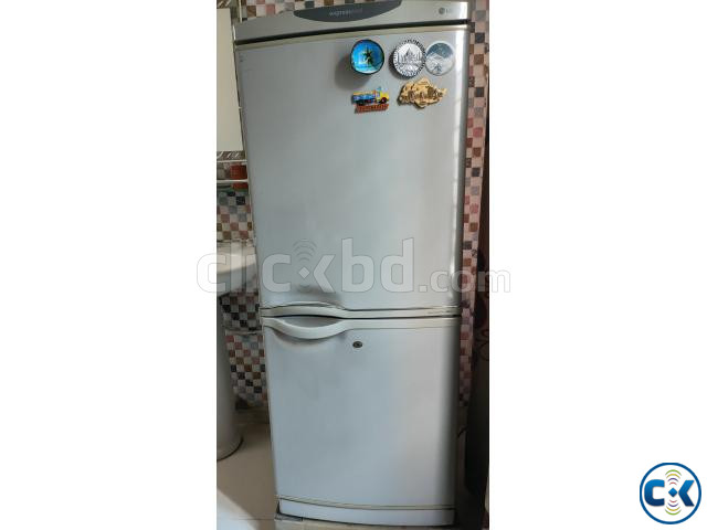 LG bottom freezer refrigerator large image 1