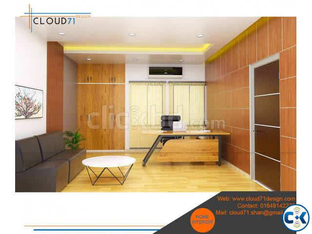 Low cost office interior in Bangladesh large image 1