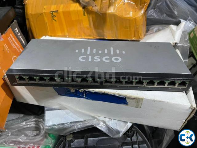 Cisco SG92-16 16 port gigabyte non manage switch. large image 0