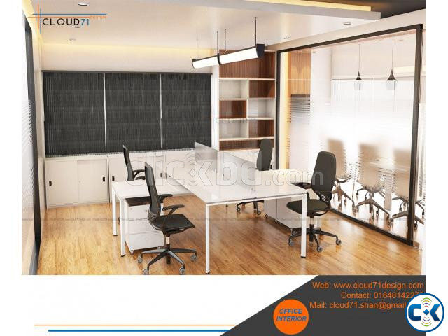 Office furniture Commercial interior design large image 2