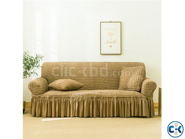 Turkey Solid Color Sofa Cover stretchable Spandex Cover large image 2