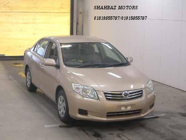 TOYOTA AXIO X 2009 MODEL GOLDEN COLOR large image 0