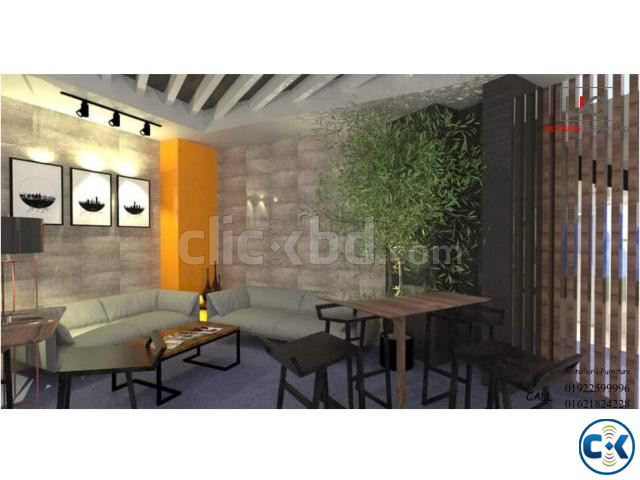 Commercial space Interior Design and Decoration UDL-1011  large image 1