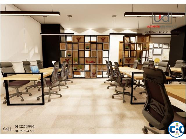 Office Workplace and Interior Decoration UDL-OW-015 large image 1
