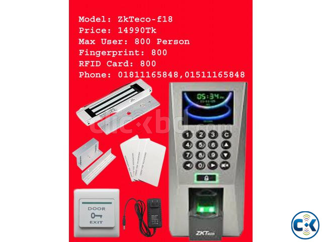 Fingerprint Accesscontrol Lock Price in bd large image 2