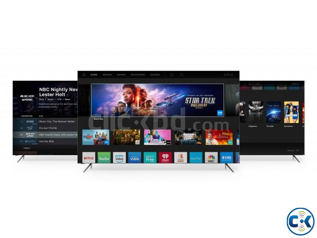 JVCO 50 4K UHD Android Voice Control TV large image 1