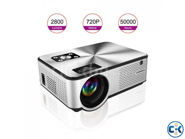 Cheerlux C9 2800 Lumens Mini Projector with Built-in TV Card large image 0