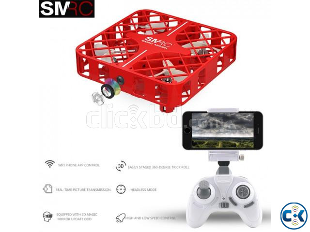 SMRC M8HS MIni Drone 2MP Camera Wifi Apps Supported With Rem large image 1