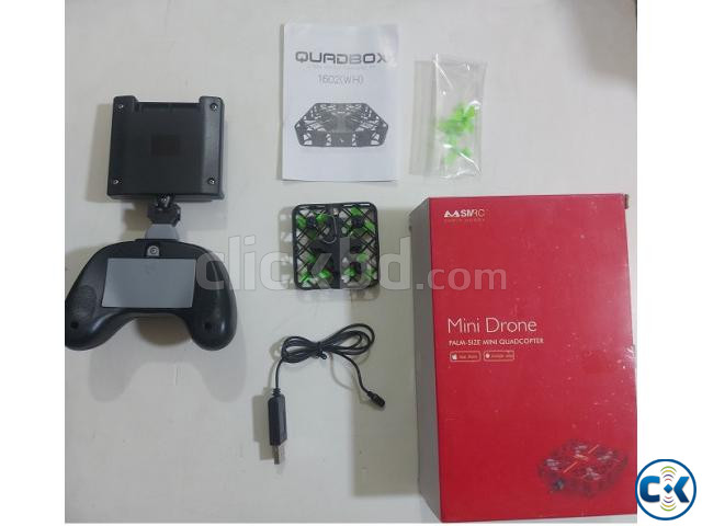 SMRC M8HS MIni Drone 2MP Camera Wifi Apps Supported With Rem large image 3