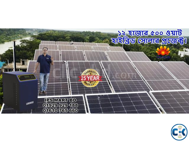 12 Volt 200 Watt Solar Panel Price in Bangladesh large image 2