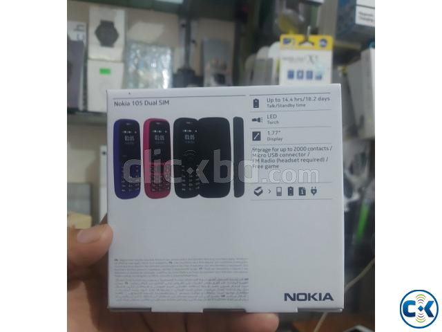 Nokia 105 Phone Dual Sim 4th Edition With Warranty - Origina large image 2