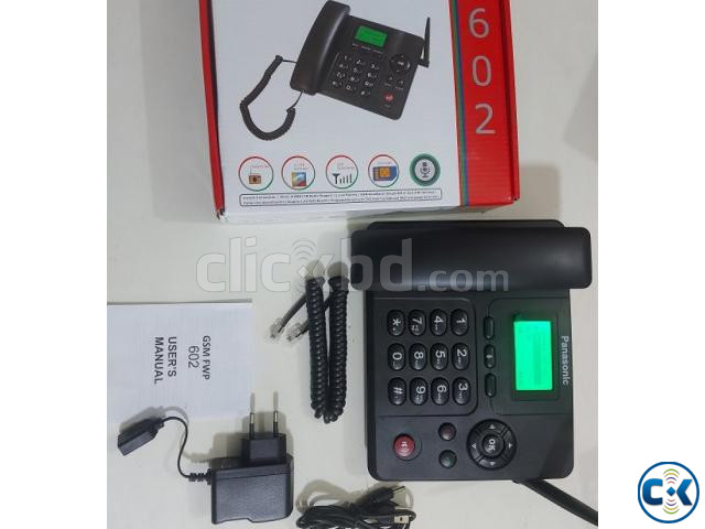 ZTE FWP 602 Dual Sim Land Phone Auto Call Record FM Radio large image 2