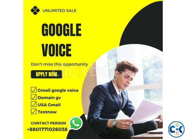 Top Usa phone number Google voice  large image 2