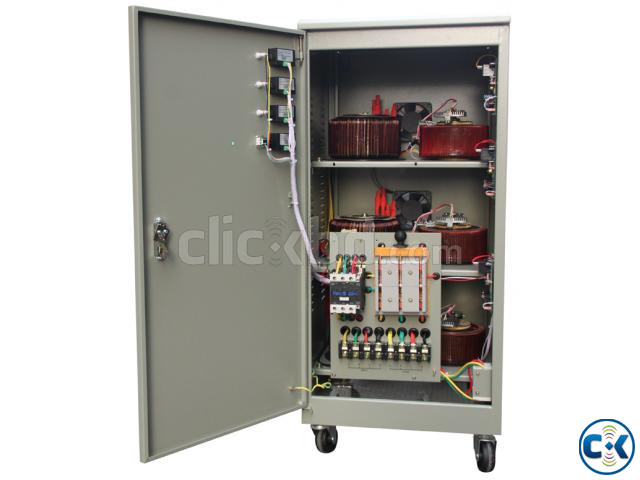 SAKO-AVR TNS-40 KVA Automatic AC Voltage Stabilizer Lift M  large image 0
