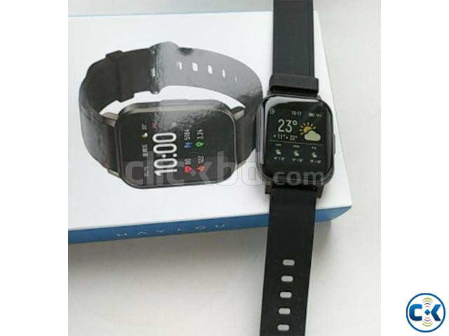 Xiaomi Haylou LS02 Smart Watch Waterproof Black large image 1