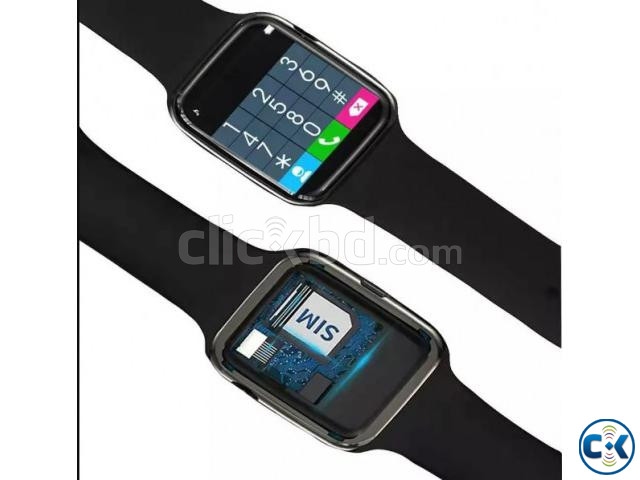 C500 Plus Smart Watch SIM Card Memory Supported large image 2