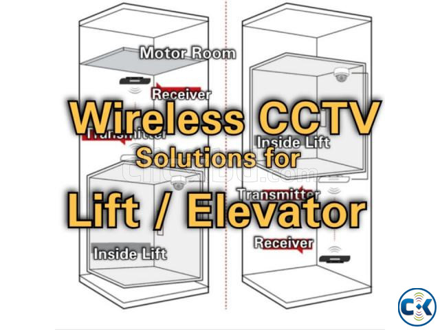 Lift Elevator CCTV IP Camera System large image 3