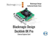 Blackmagic Deck Link 8k pro new box