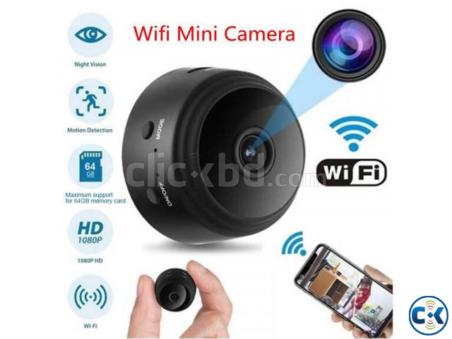 A9 Mini WiFi Camera 1080P Full HD Night Vision large image 0