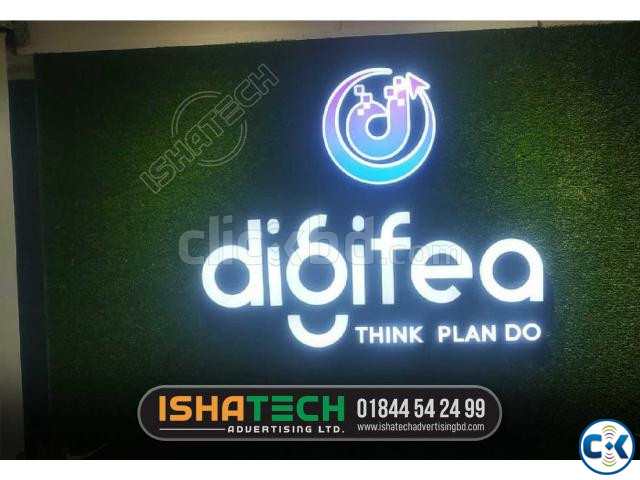 Acrylic High Letter LED Sign 3D Sign Letter Arrow Sign Board large image 3