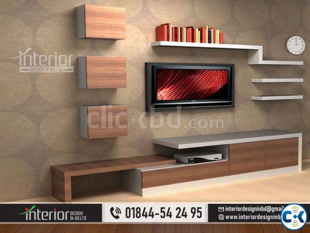 Best Home Interior Wall Living Room TV Cabinet Design 2023. large image 1
